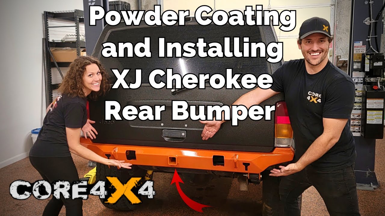 Powder Coating and Installing XJ Cherokee Rear Bumper