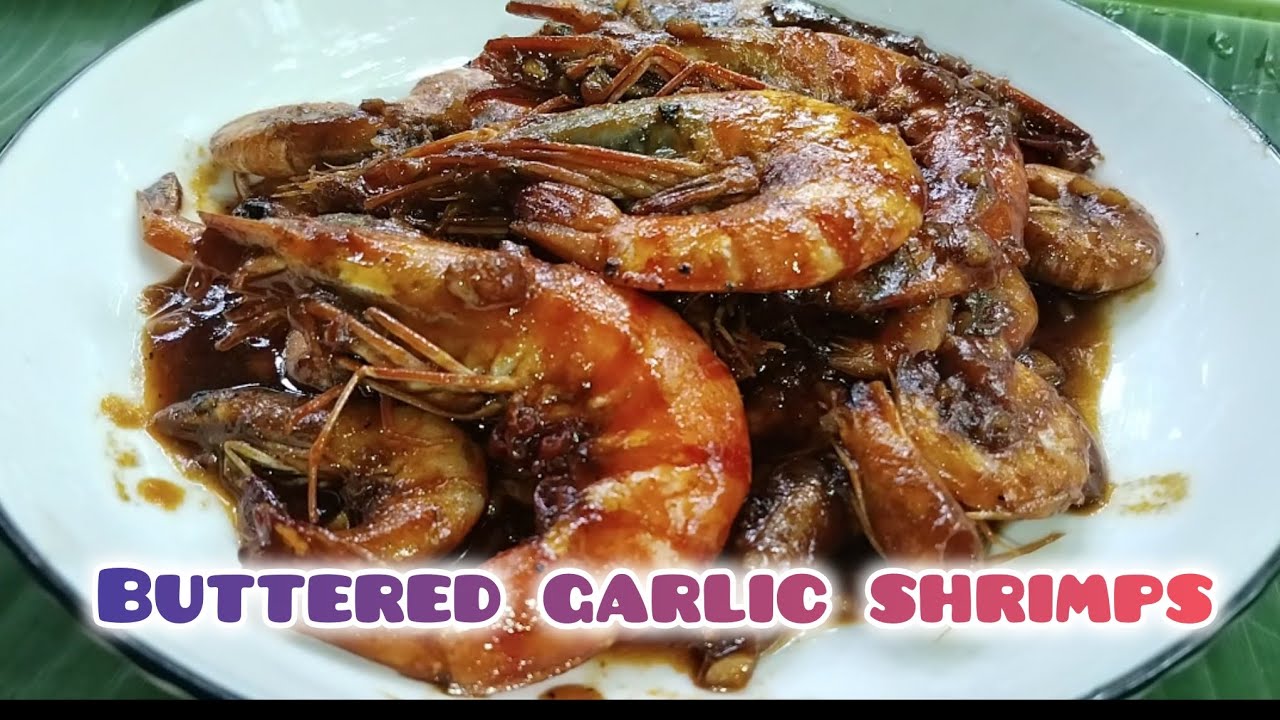 Buttered Garlic Shrimps | Dfhudge TV 