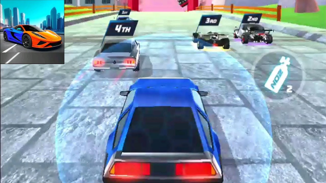 Race Master 3D Gameplay Levels 3394 to 3401 New Vehicle Futurion