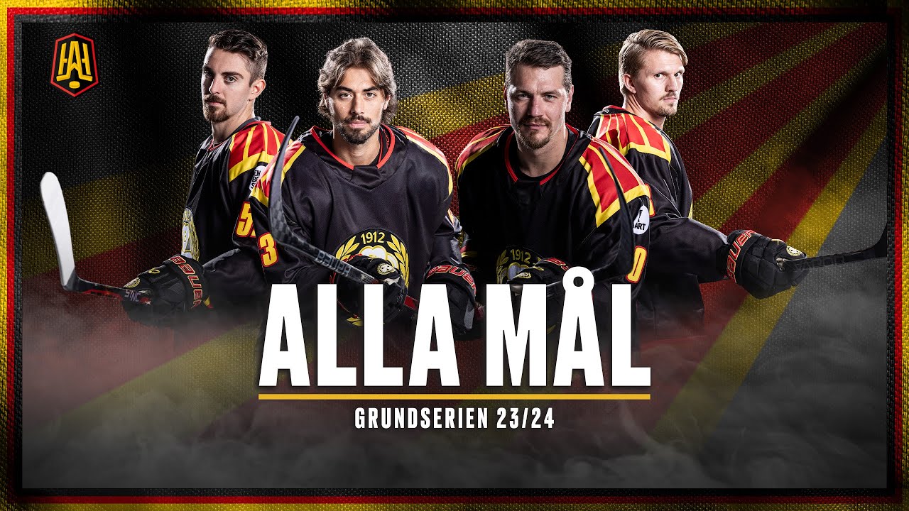Alla våra 199 mål i den hockeyallsvenska grundserien