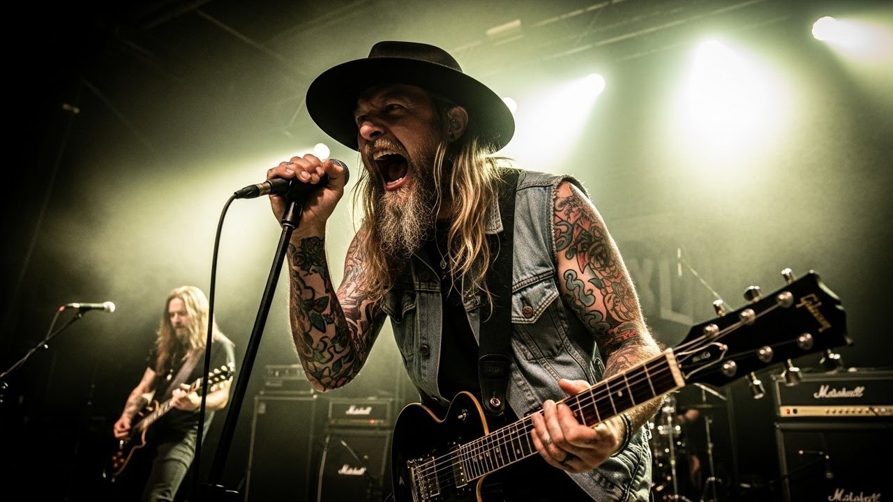 Best of Classic Rock Blues Playlist  Powerful Guitar Riffs & Gritty Voices