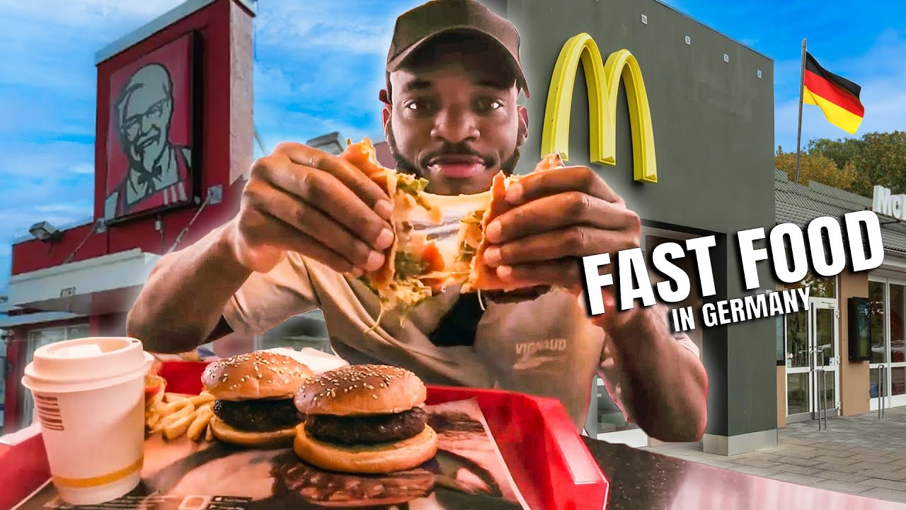 I TRIED FAST FOOD IN GERMANY'S STRANGEST CITY 🇩🇪