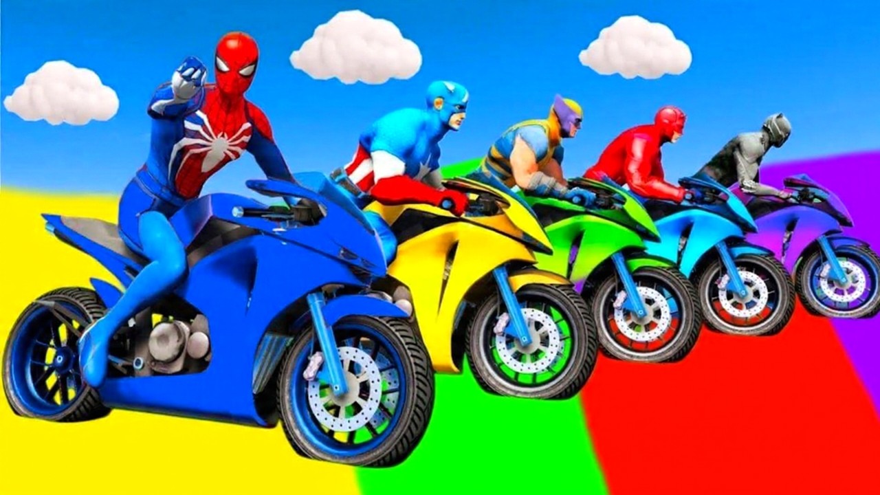 الرجل العنكبوت انقاذ باتمان Spider-Man Rescue batman vs iron man vs venom funny Game GTA 5 superhero