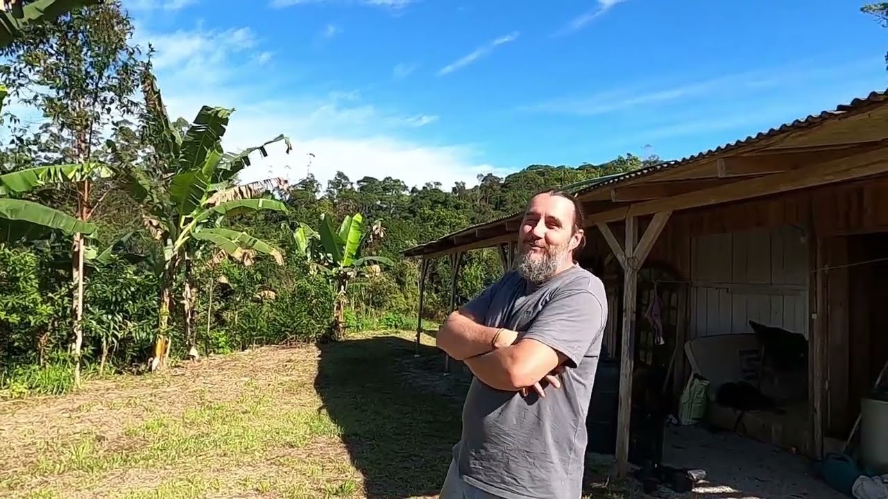 FARTURA NA ROÇA É COMER BEM- A AGROFLORESTA DO JEFF, VIVENDA ARVORE DA VIDA #vidanaroça #vidanatural