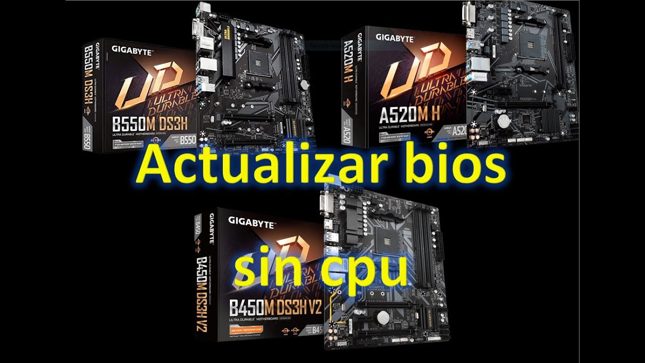 ACTUALIZAR BIOS  A520M S2H SIN PROCESADOR PASO A PASO