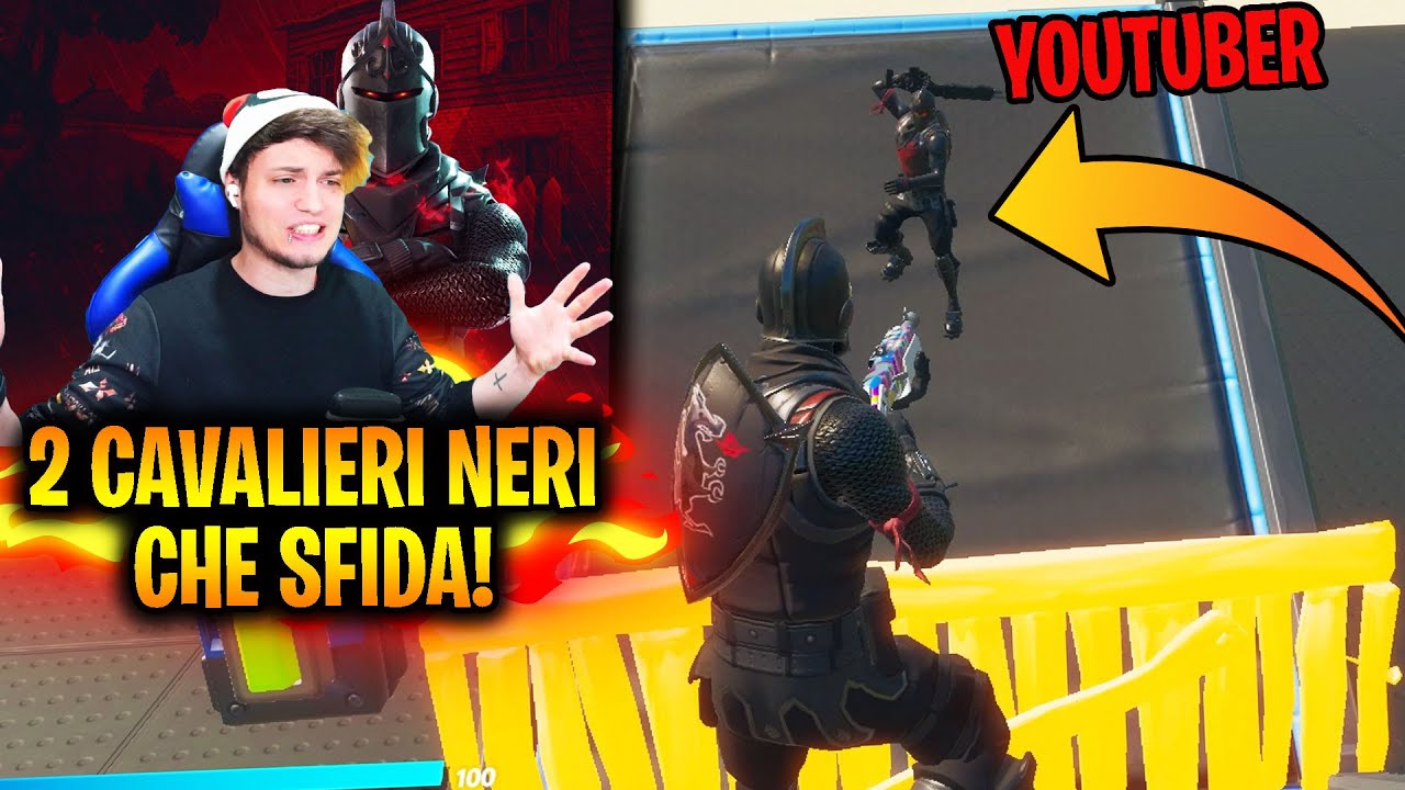 IL CAVALIERE NERO del PROVINO è STATO SFIDATO da un CAVALIERE NERO YOUTUBER! SI ARRABBIA DA MORIRE!