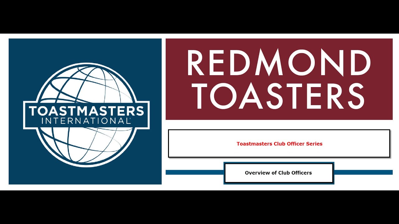 Toastmaster Club Officer Roles Overview