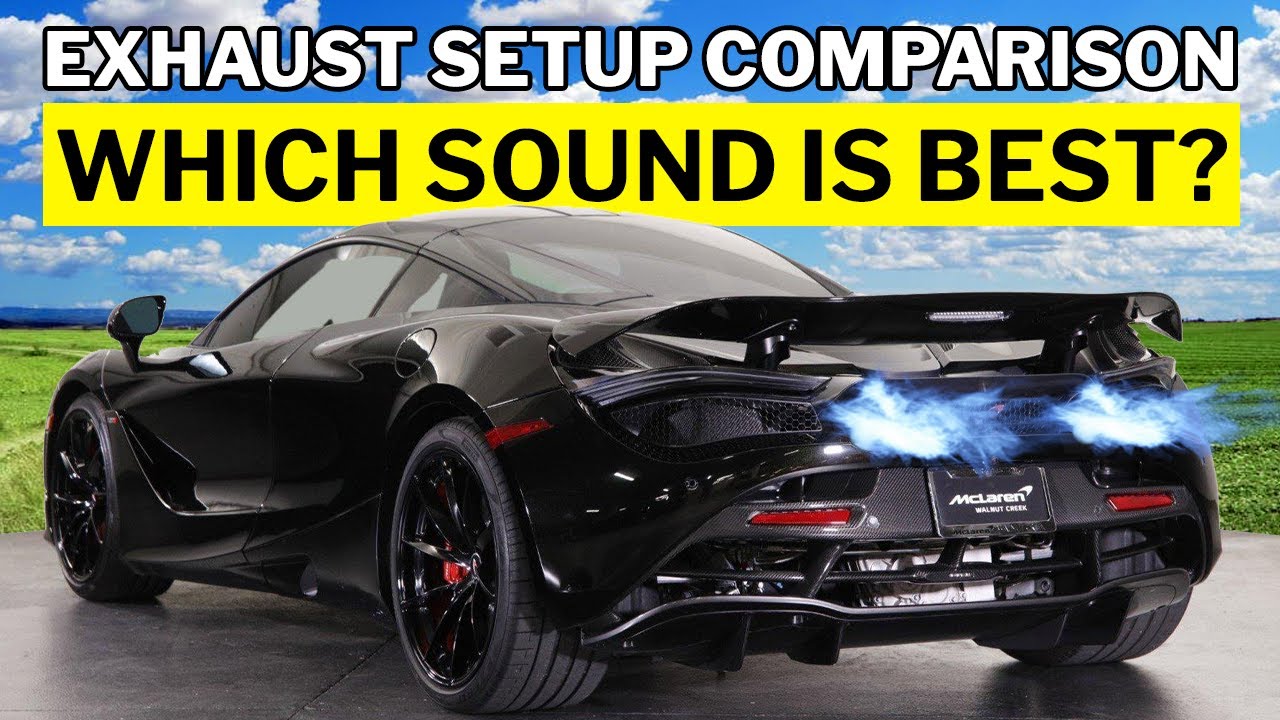 Which Exhaust Is Best For Your McLaren 720S? Valvetronic Designs Sport vs. Race Exhaust Comparison