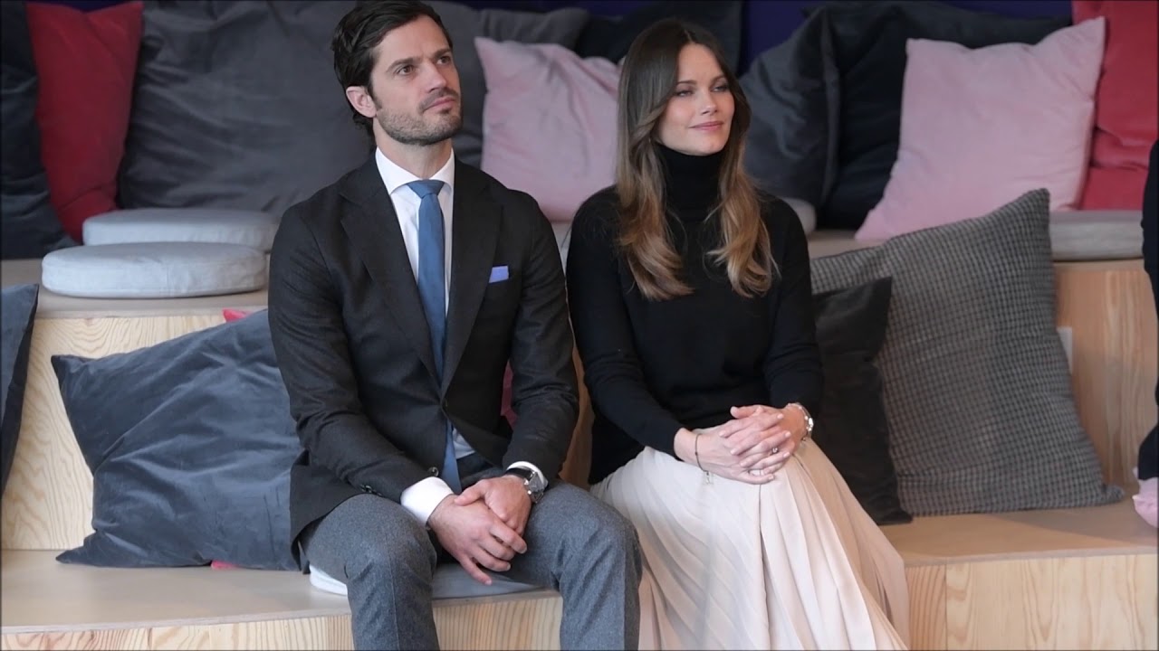 Prince Carl Philip and Princess Sofia visit Värmland
