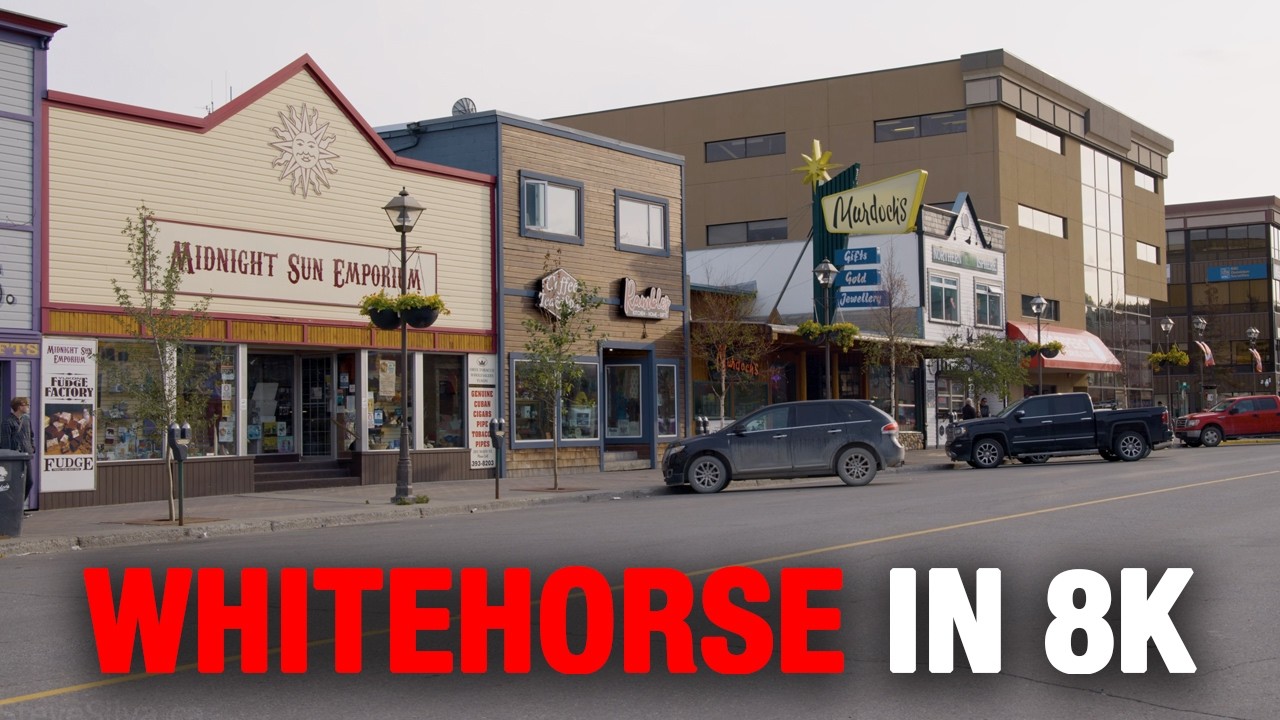 Whitehorse, Yukon, in 8K