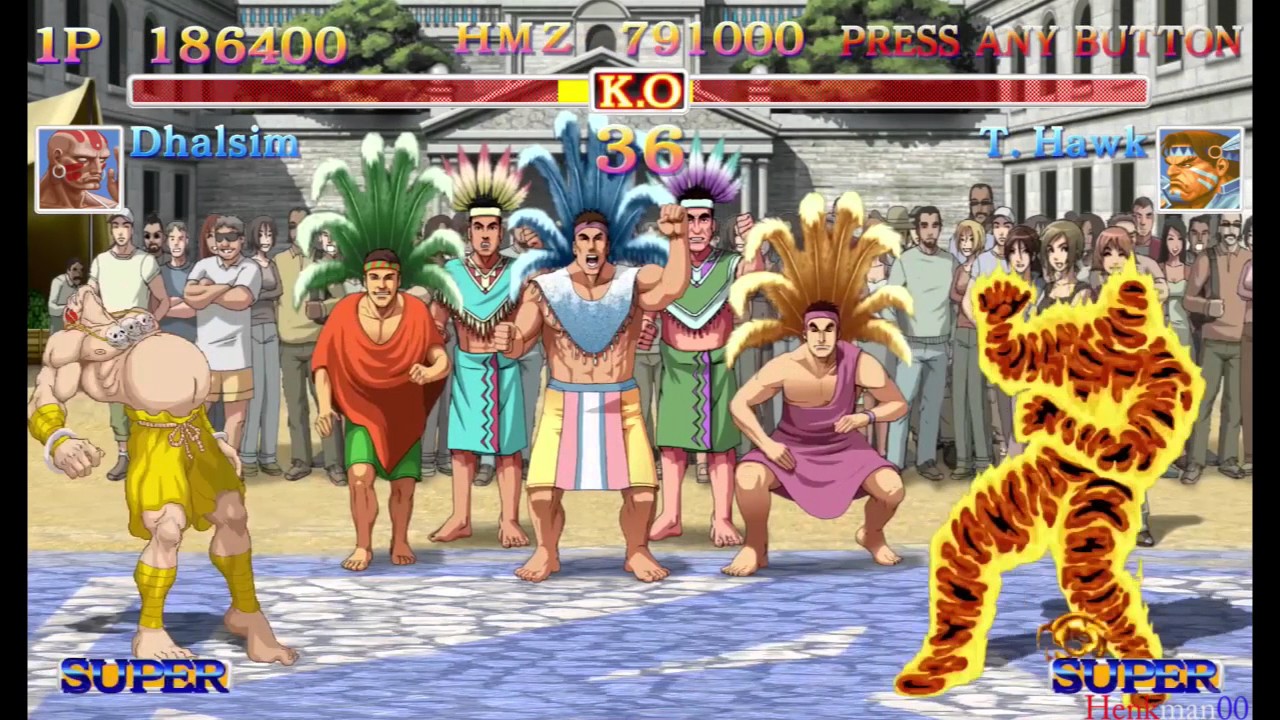 Ultra Street Fighter II Dhalsim Arcade