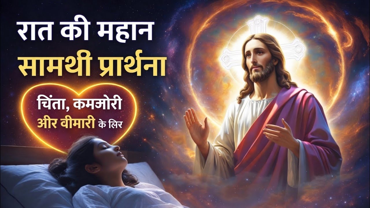 प्रिय भाइयों और बहनों,  आप सभी को मेरी तरफ से जय मसीह की“रात की महान सामर्थी प्रार्थना#prathna #yash