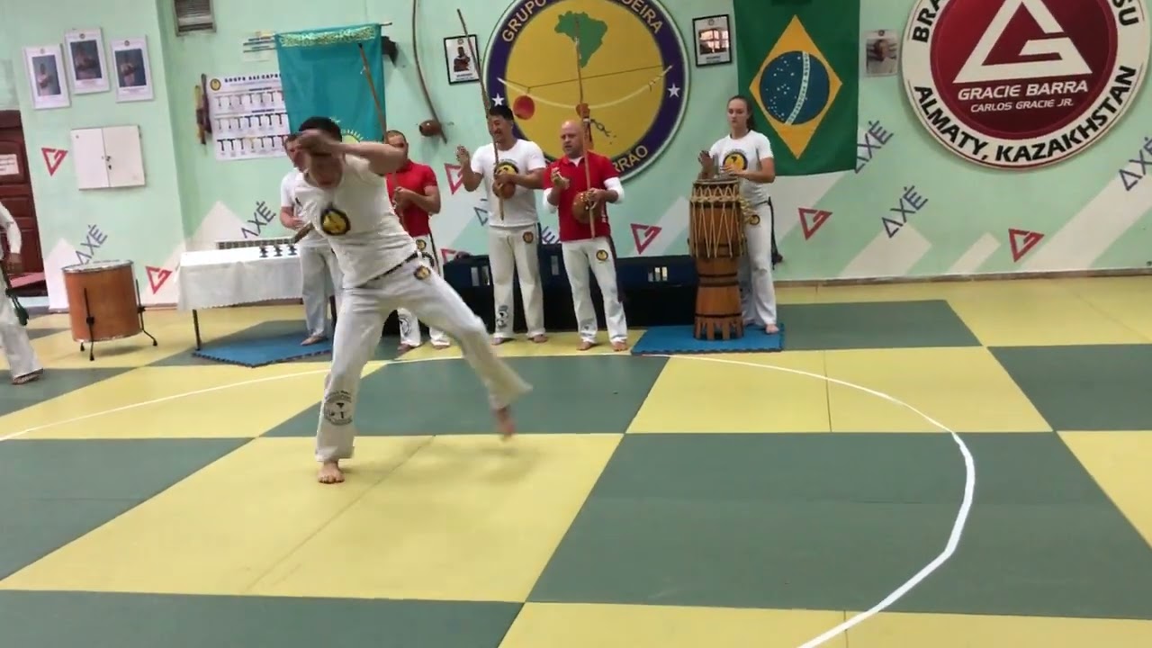 Workshop com Mestrando Testa Solo de Capoeira