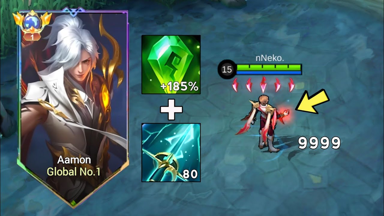 BEST 1 HIT BUILD AAMON 2024!!! (100% BROKEN!)