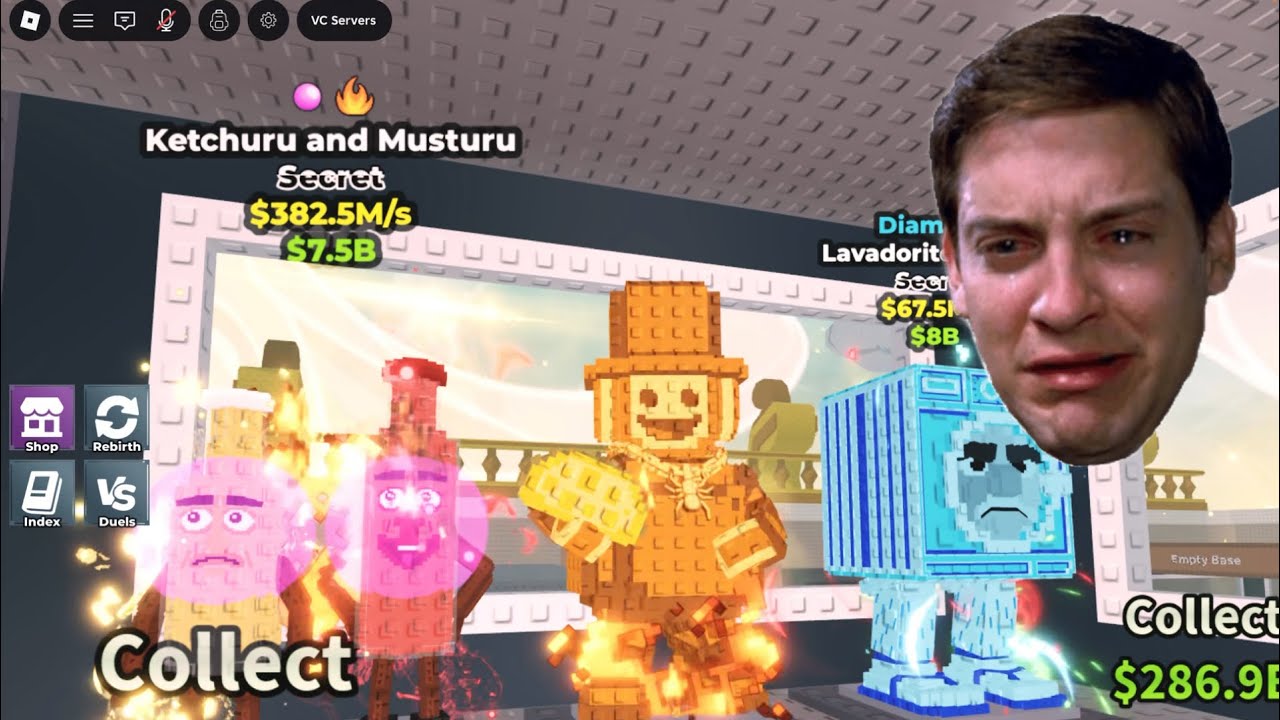 Opening lucky blocks in steal a brainrot part 35