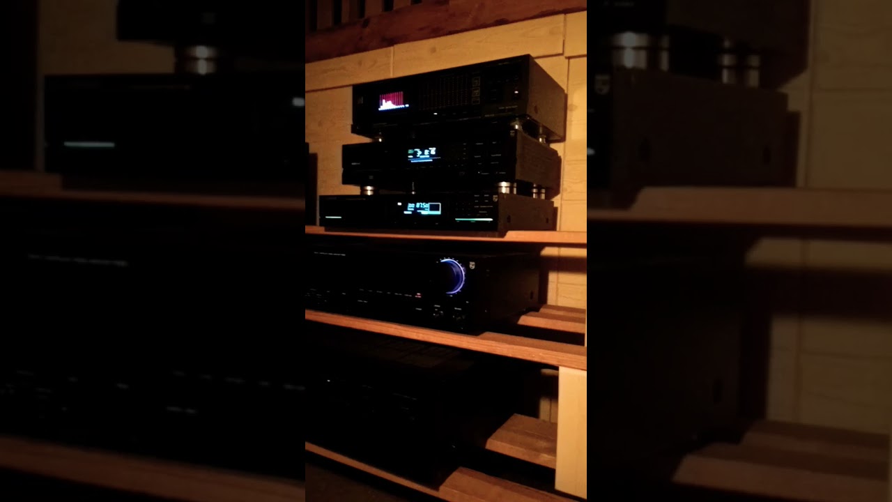 technics sh-8066 + Yamaha ax-596 + Philips cd-620 + technics sb-x500😜💥
