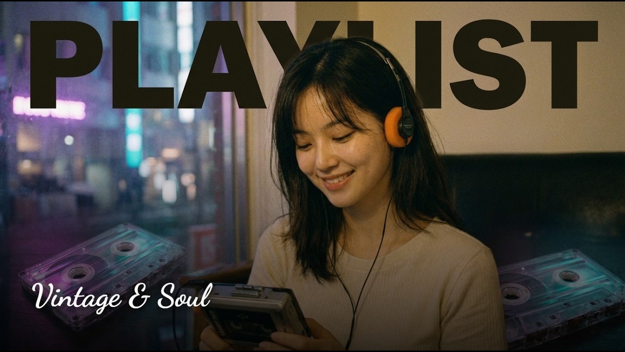 카세트 테이프의 따뜻한 감성 시티팝 | 복고풍 플레이리스트