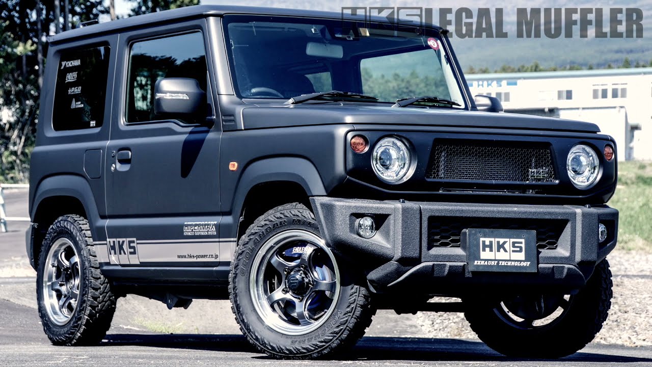 SUZUKI JIMNY JB64W  R06A(T/C)  HKS LEGAL MUFFLER Ti-Tail
