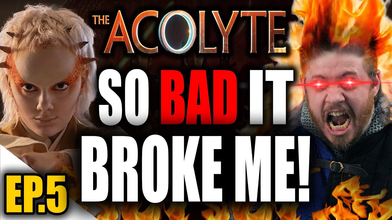 So BAD it BROKE me! What the HELL was THAT!! Acolyte episode 5 Review - Star Wars