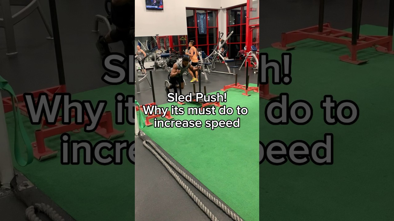 Sled Pushes! The Best Exercises for Building Explosive Power