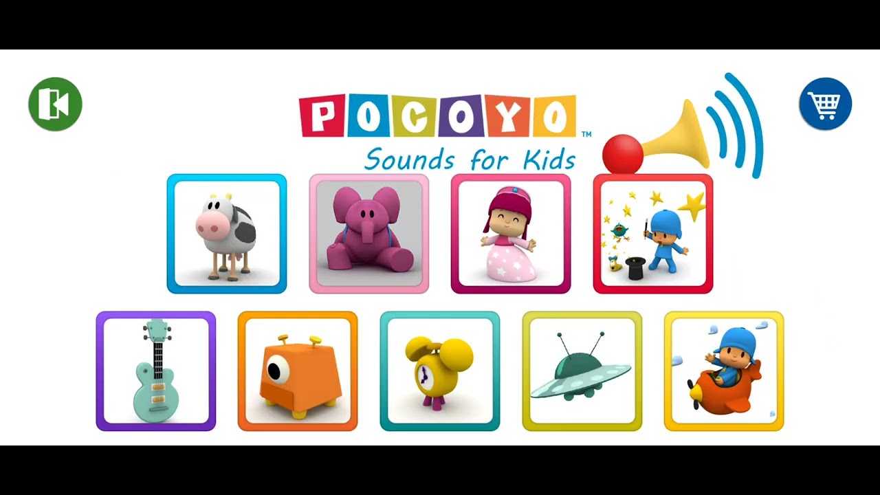 Pocoyo sounds for kids (game)
