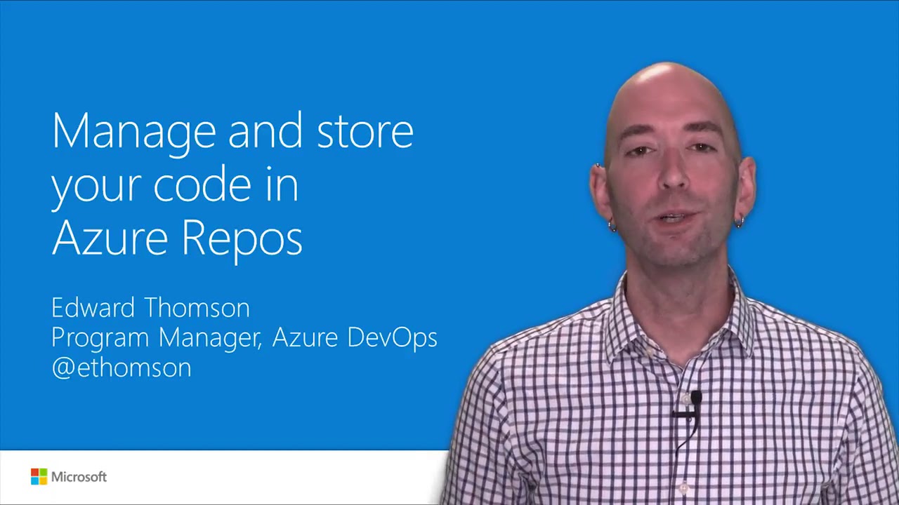 Manage and store your code in azure repository