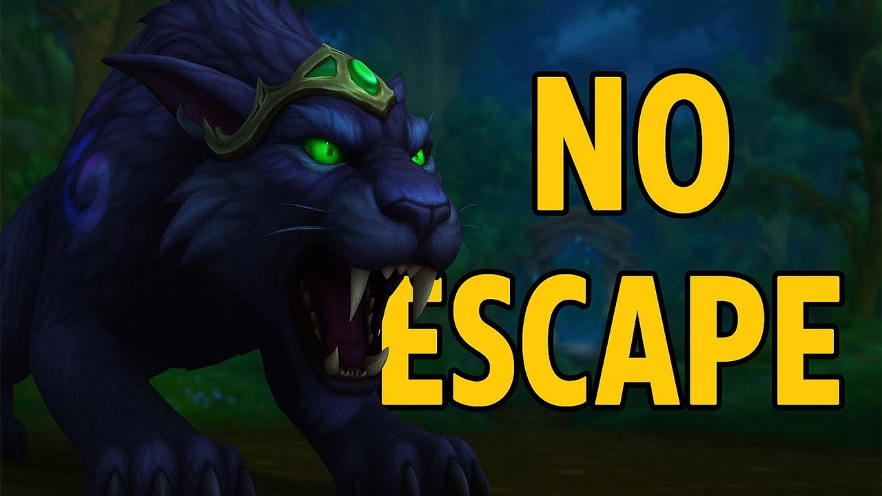 You Can&rsquo;t Escape a Feral Druid - The war within pvp 11.1.7