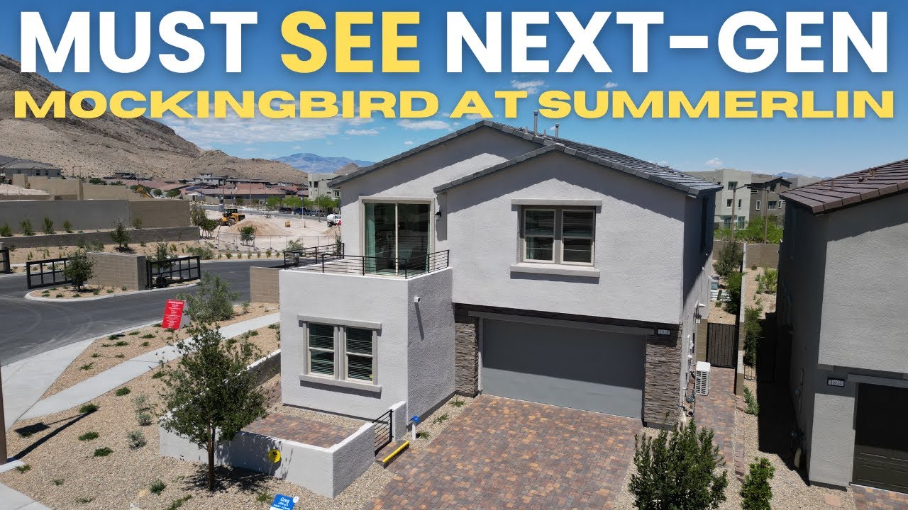 Fall in Love with This Next Gen Home | Mockingbird at Summerlin