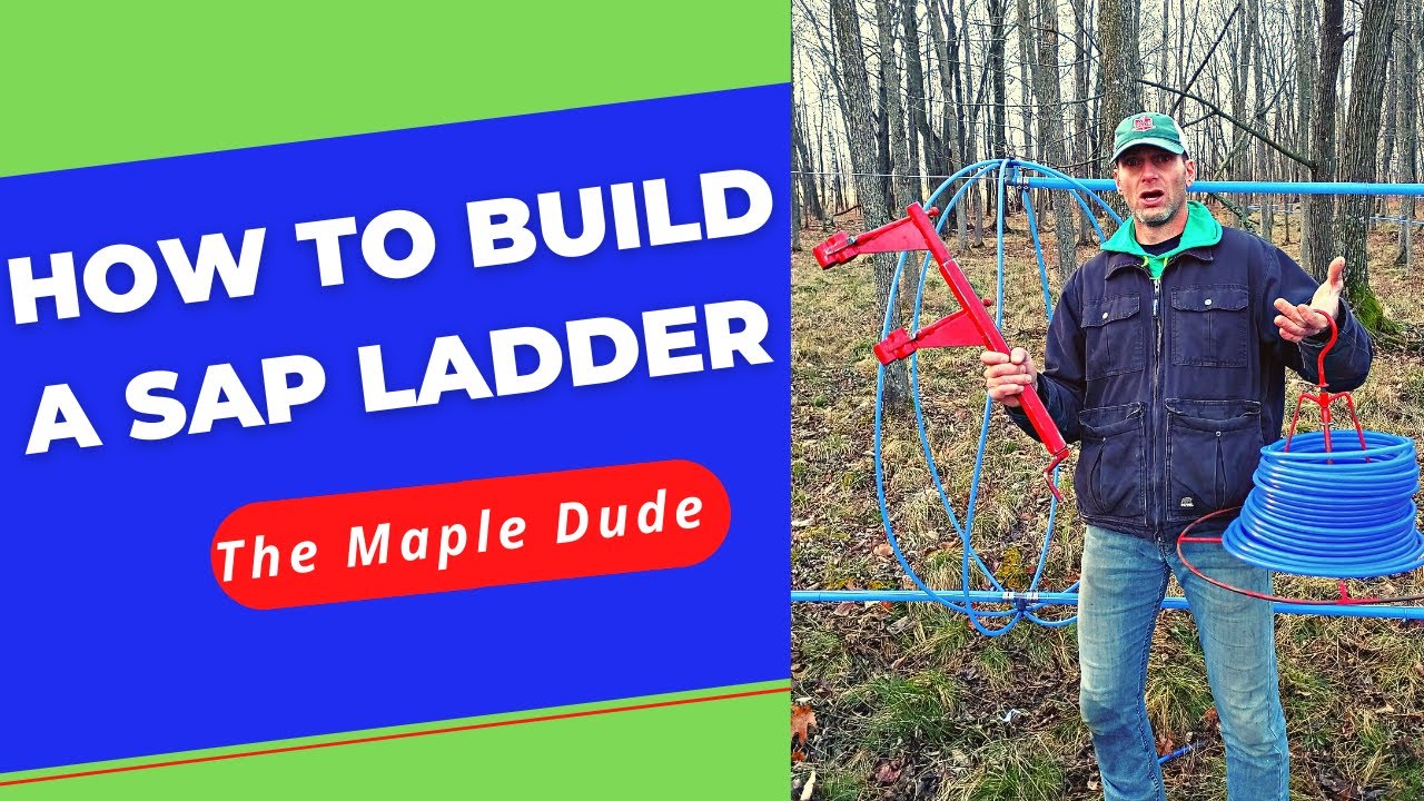 How to Build a Maple Sap Ladder/ Lift!