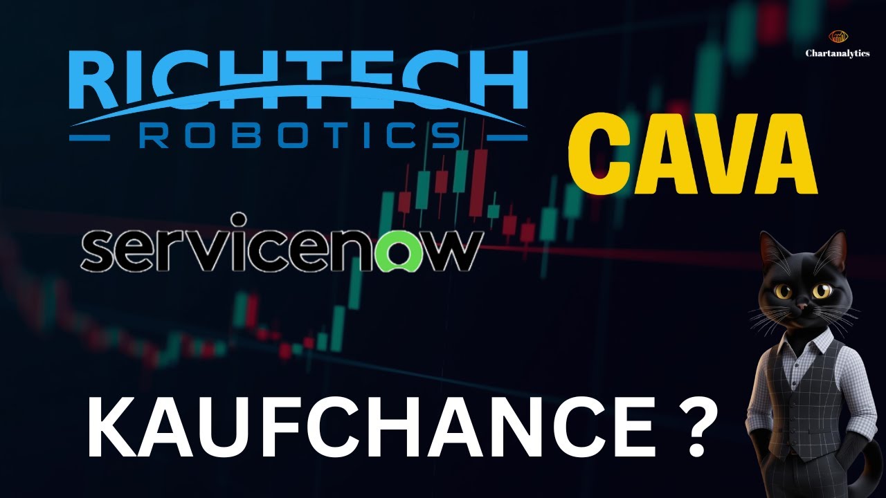 CAVA, NOW & RR: 3 Aktien mit Kaufchancen? | Elliott Wellen Analyse