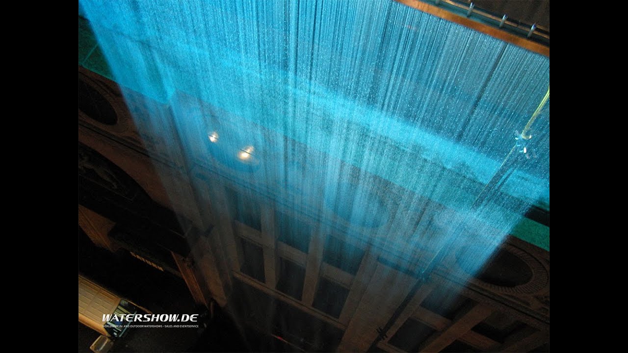 Watercurtains  Wasserleinwand Trailer