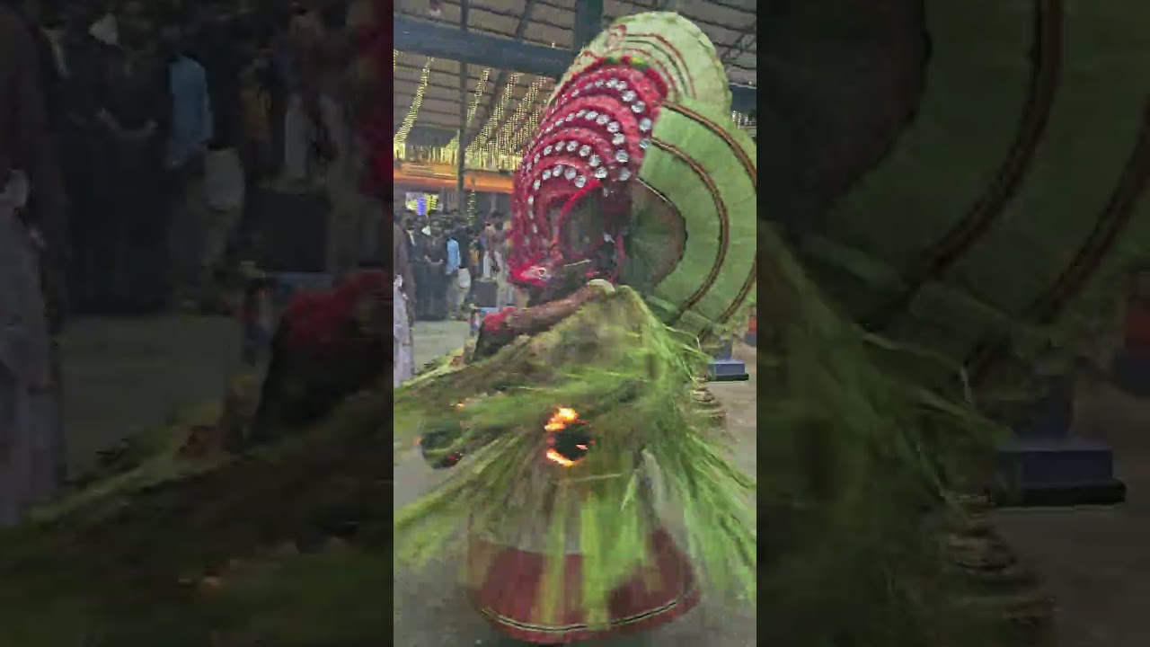 pothi theyyam at malliyott palott kaavu 2025 #pothi #theyyam