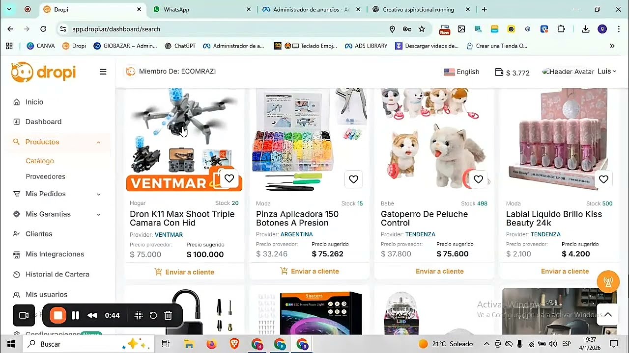 Dropi para principiantes: cómo cargar tu primer pedido sin errores