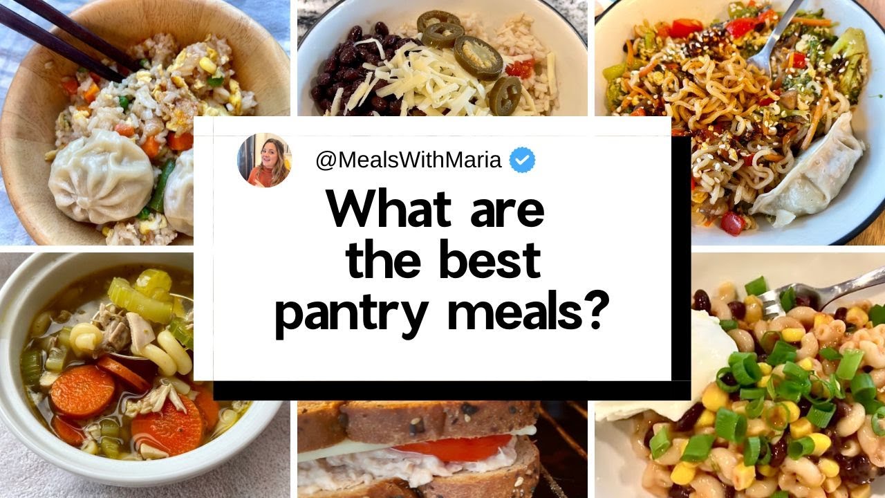 My Top 20 Pantry Meals To Get You Through No Spend January