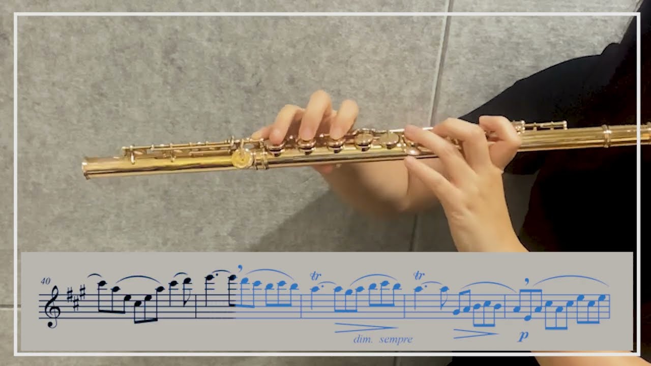 Gariboldi Flute Etudes  Op. 132  No. 16 A Major