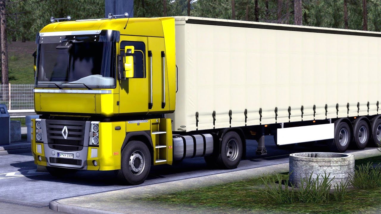 ETS 2 - Renault Magnum Transporting Lemonade Part 2