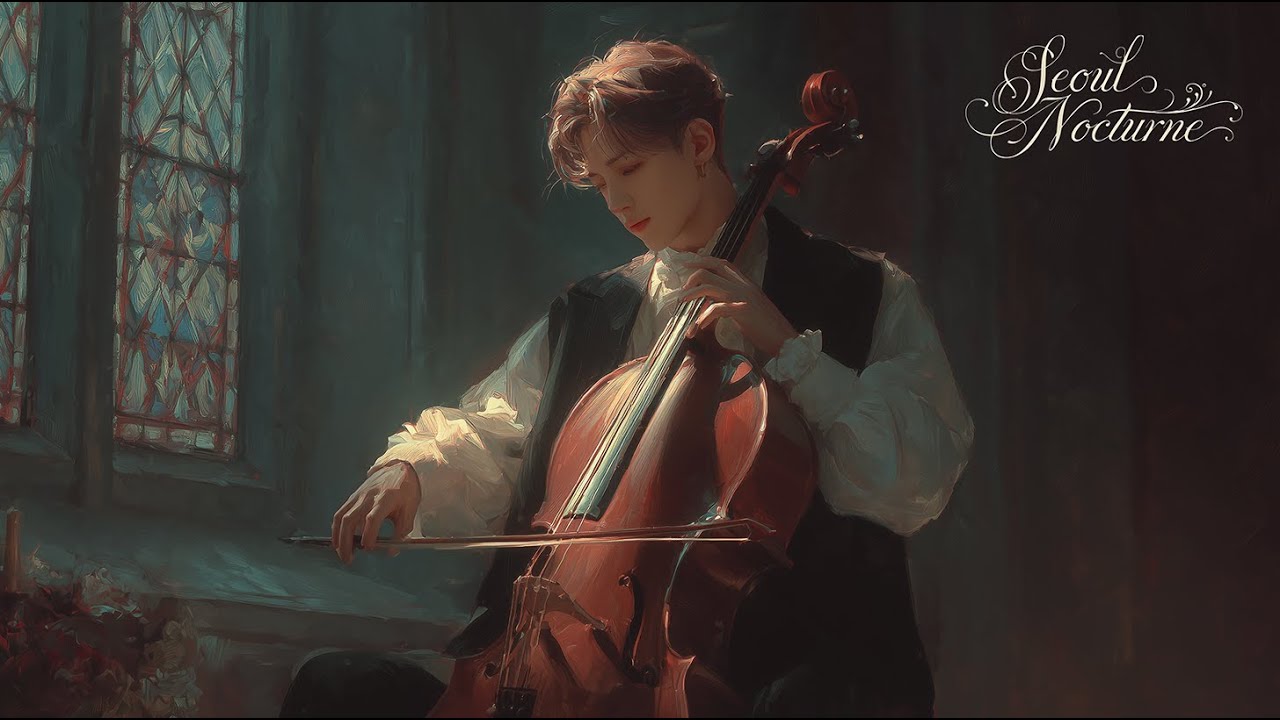 Quiet Bow Draws Night Closer 🎻 Dark Romantic Cello & Piano | Moonlit Arches, Vows & Quiet Confession