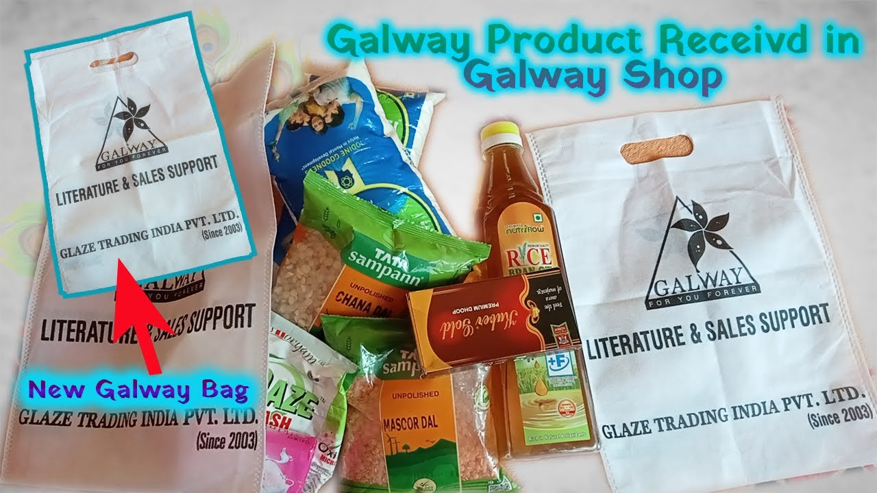 Galway New Carry Bag || Galway New  Food Product || Galway New Product || Glaze Carry Bag || Glaze