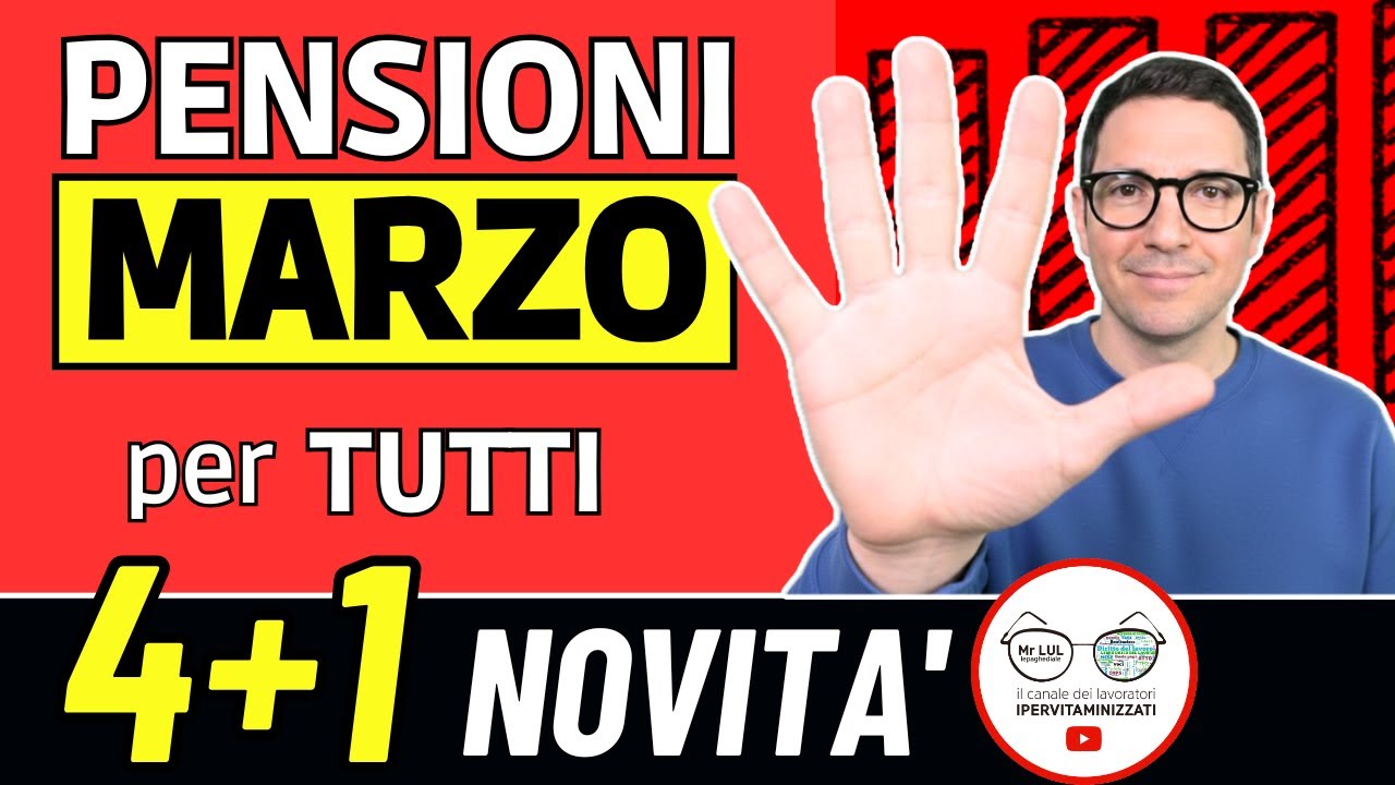PENSIONI MARZO 2026 5 Novit&agrave; IN ARRIVO ➜ IMPORTI ADDIZIONALE IRPEF AUMENTI ARRETRATI CONGUAGLI RED