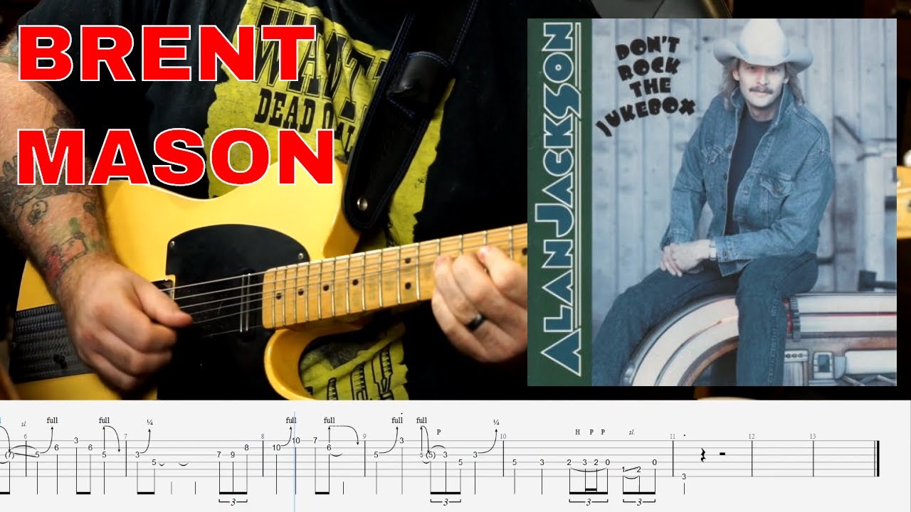 Brent Mason Solo - Alan Jackson - Don't Rock The Jukebox