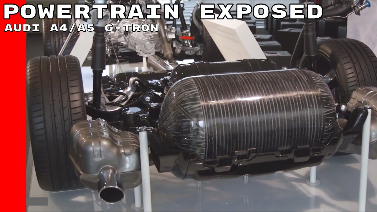 Audi A4/A5 g-tron Powertrain Exposed
