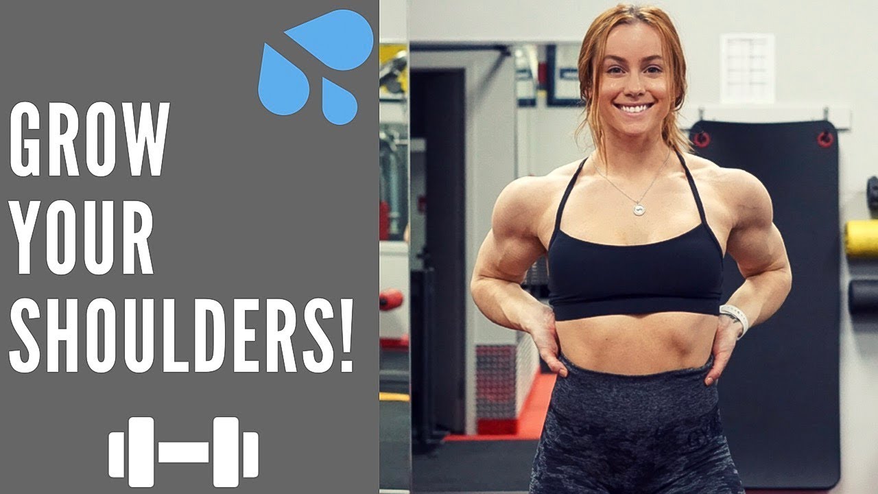 GROW YOUR SHOULDERS | INTENSE SHOULDER WORKOUT + AN ANNOUNCEMENT!!