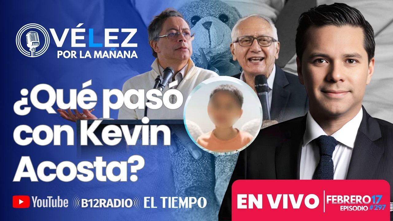 ENVIVO INDIGNANTE Petro señala a familia del niño Kevin y desconoce crisis salud Velez por la mañana
