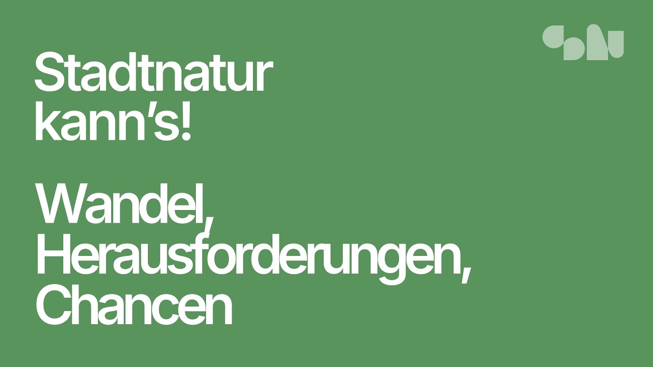 Stadtnatur in Frankfurt – Wandel, Herausforderungen, Chancen