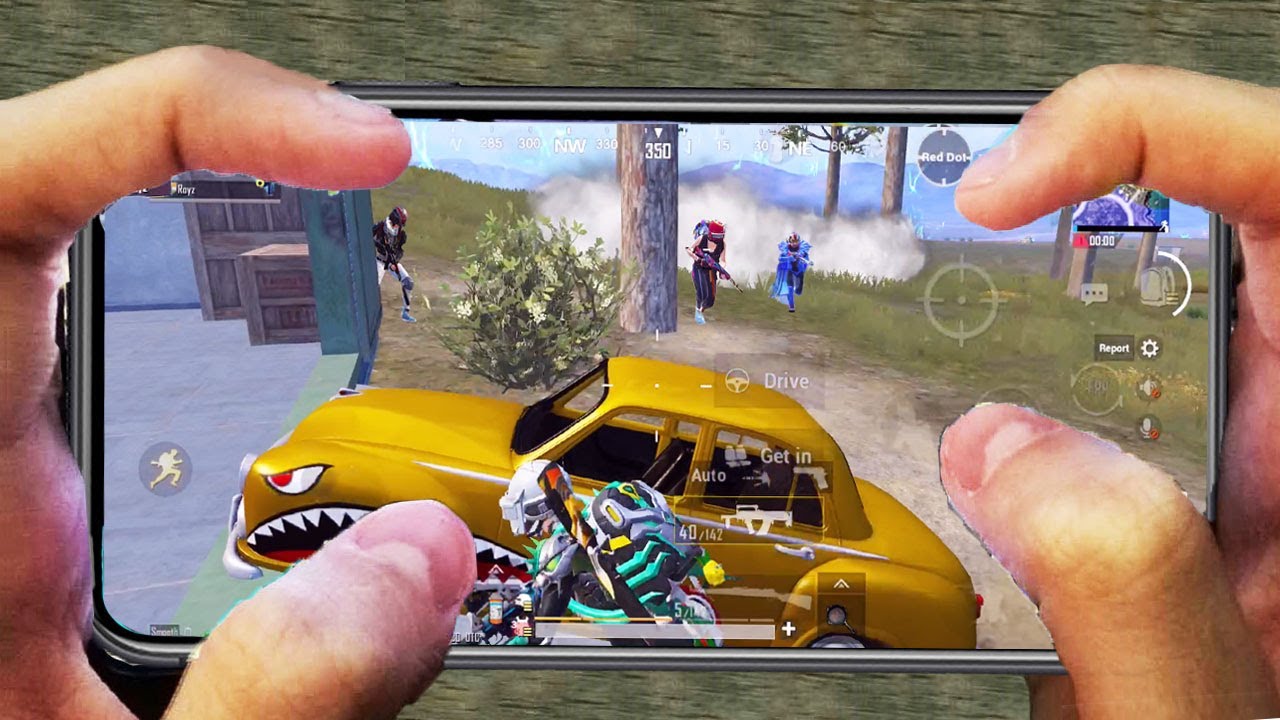 KİNG OF REFLEX🔥BEST FIGHT SKILL! | İphone 11 ROYZ HANDCAM 4 Finger + Full GYRO | Gameplay !!