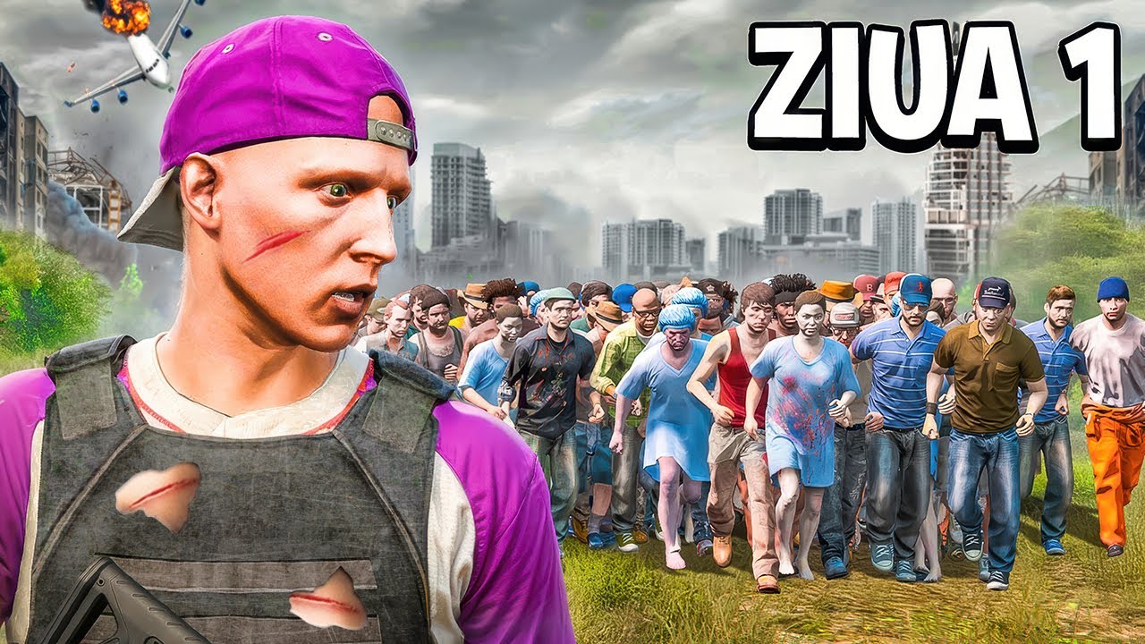 24 ORE de SUPRAVIETUIT in APOCALIPSA ZOMBI in GTA 5!