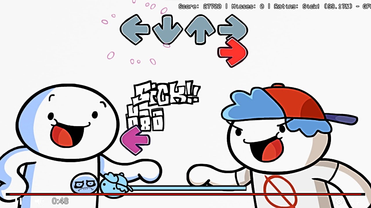 FNF - VS. TheOdd1sOut ONESHOT MOD - ODD ONE