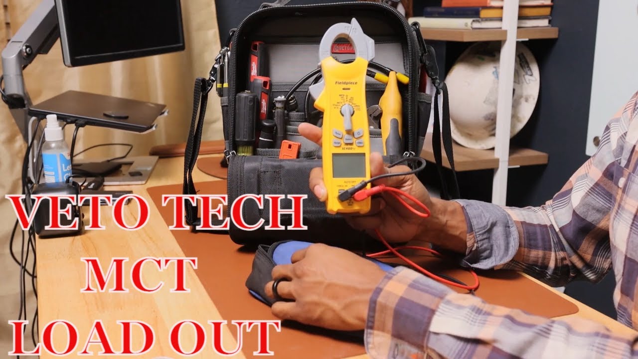 Veto Pro TECH MCT Loadout: Klein, Fieldpiece, Milwaukee, Fluke