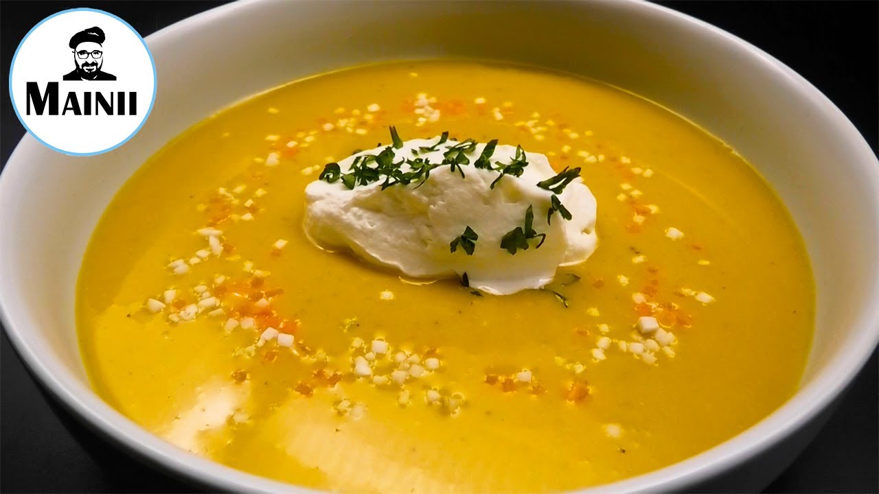 Gemüsecremesuppe Rezept – einfach & cremig (mit Kochschule)