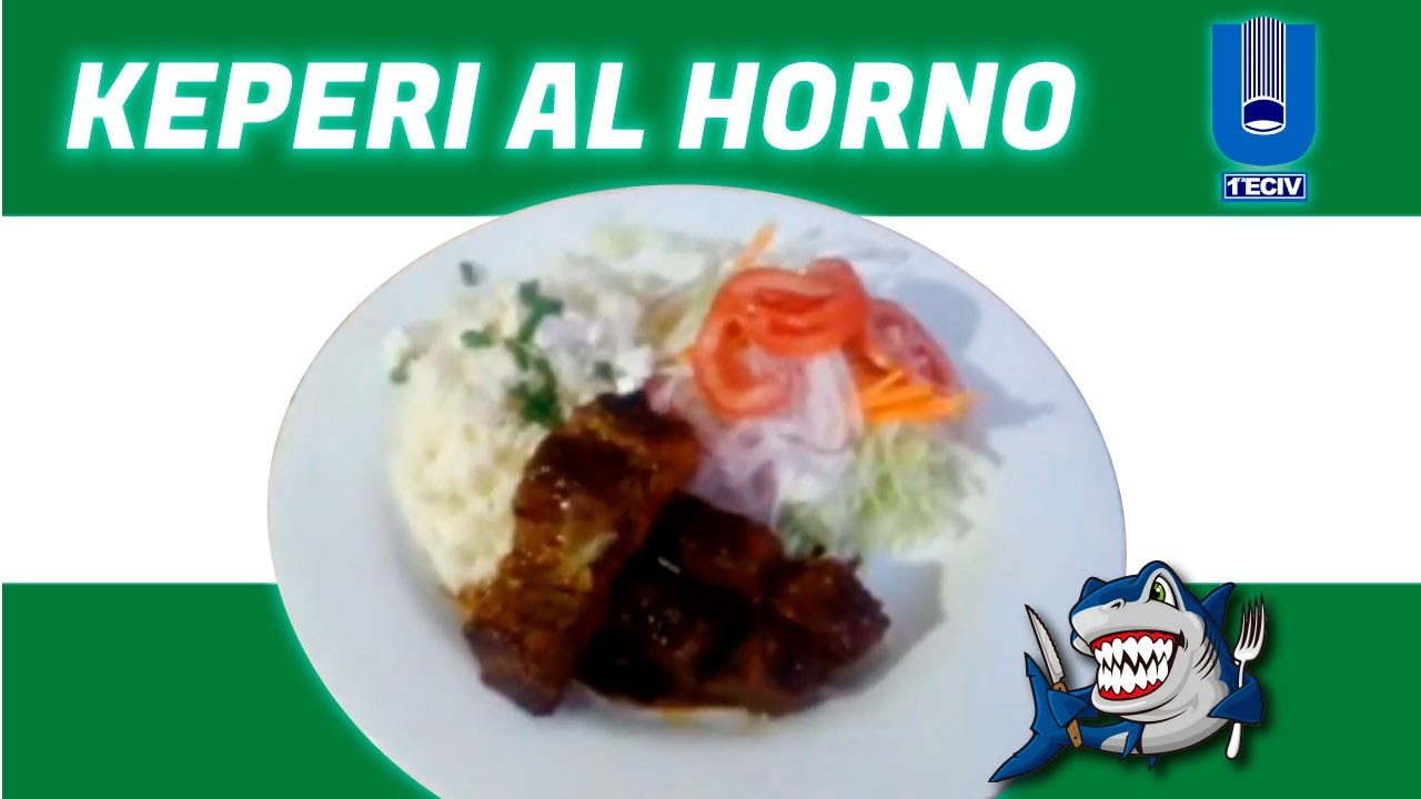 😋😋KEPERÍ AL HORNO. SUAVE Y DELICIOSO 🥩🥗